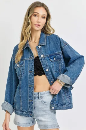 Risen Oversized Jean Jacket