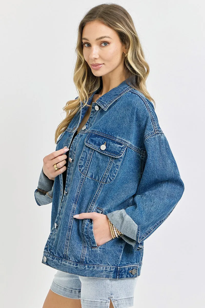 Risen Oversized Jean Jacket