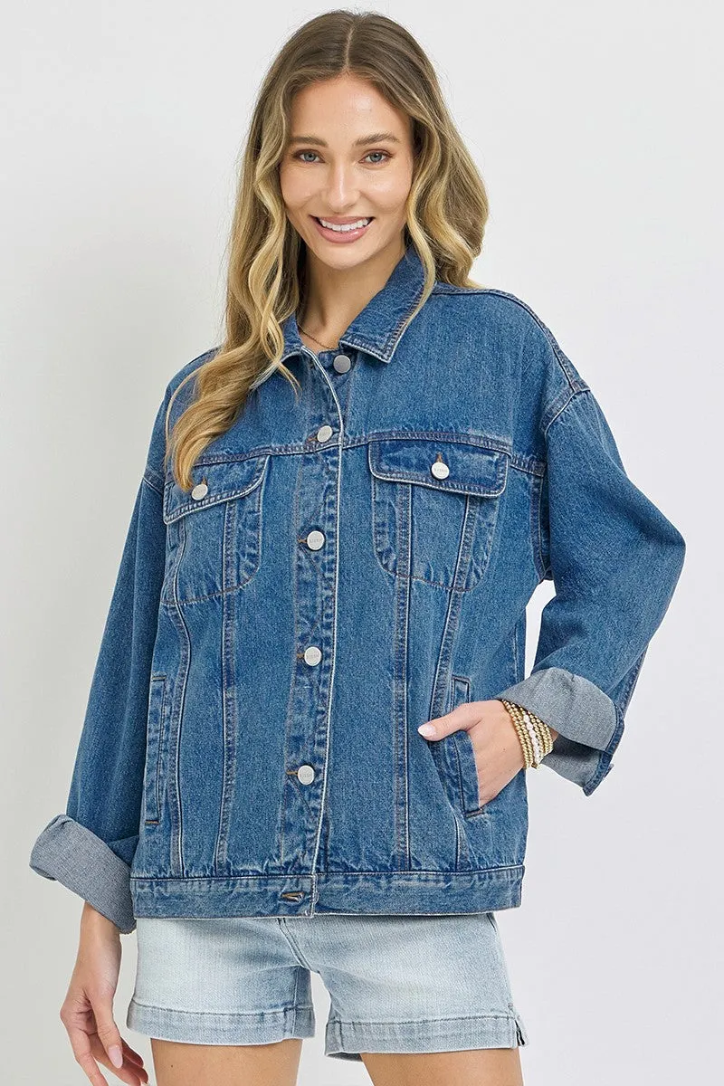 Risen Oversized Jean Jacket