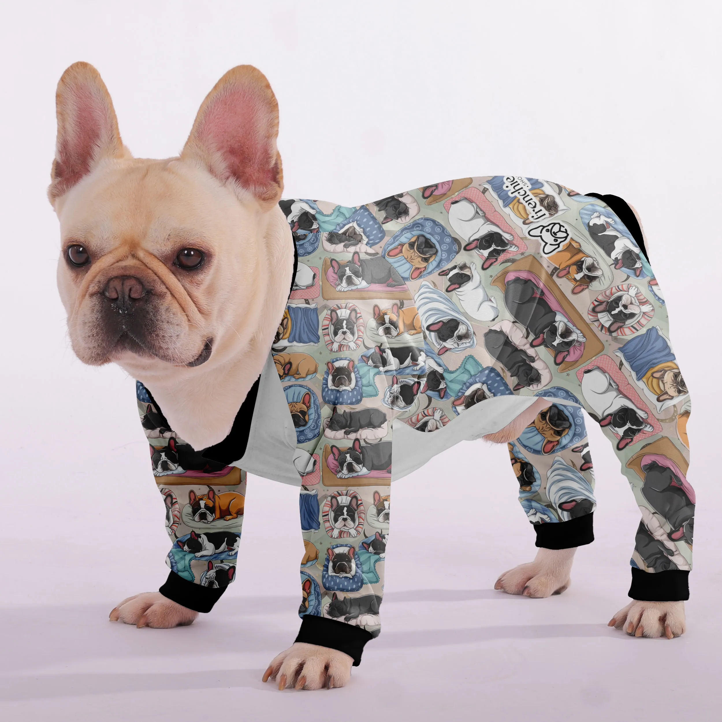 Rocky - Frenchie Pajamas – Ultra-Soft, Cozy, & Adorably Stylish