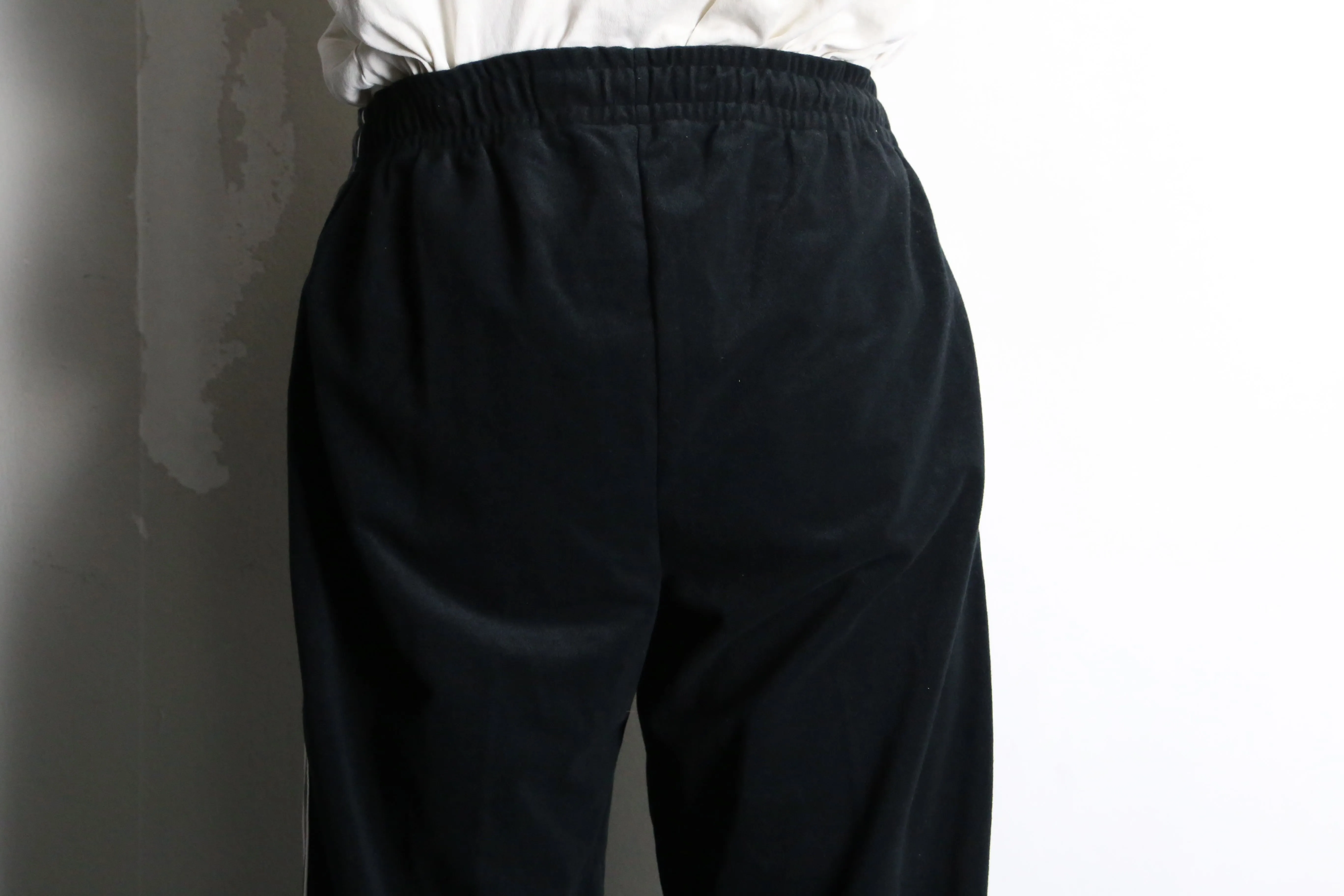 side line black easy pants