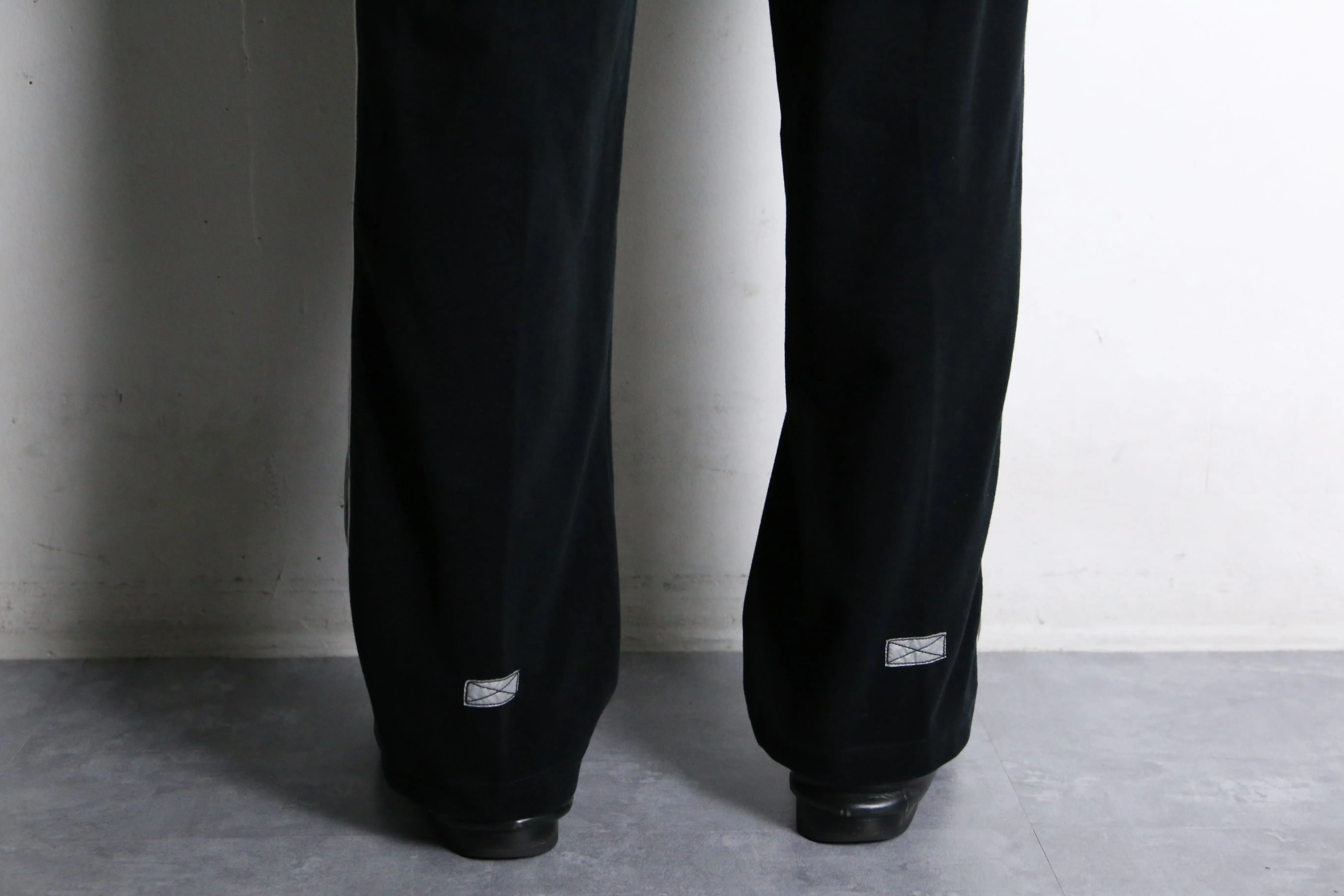 side line black easy pants