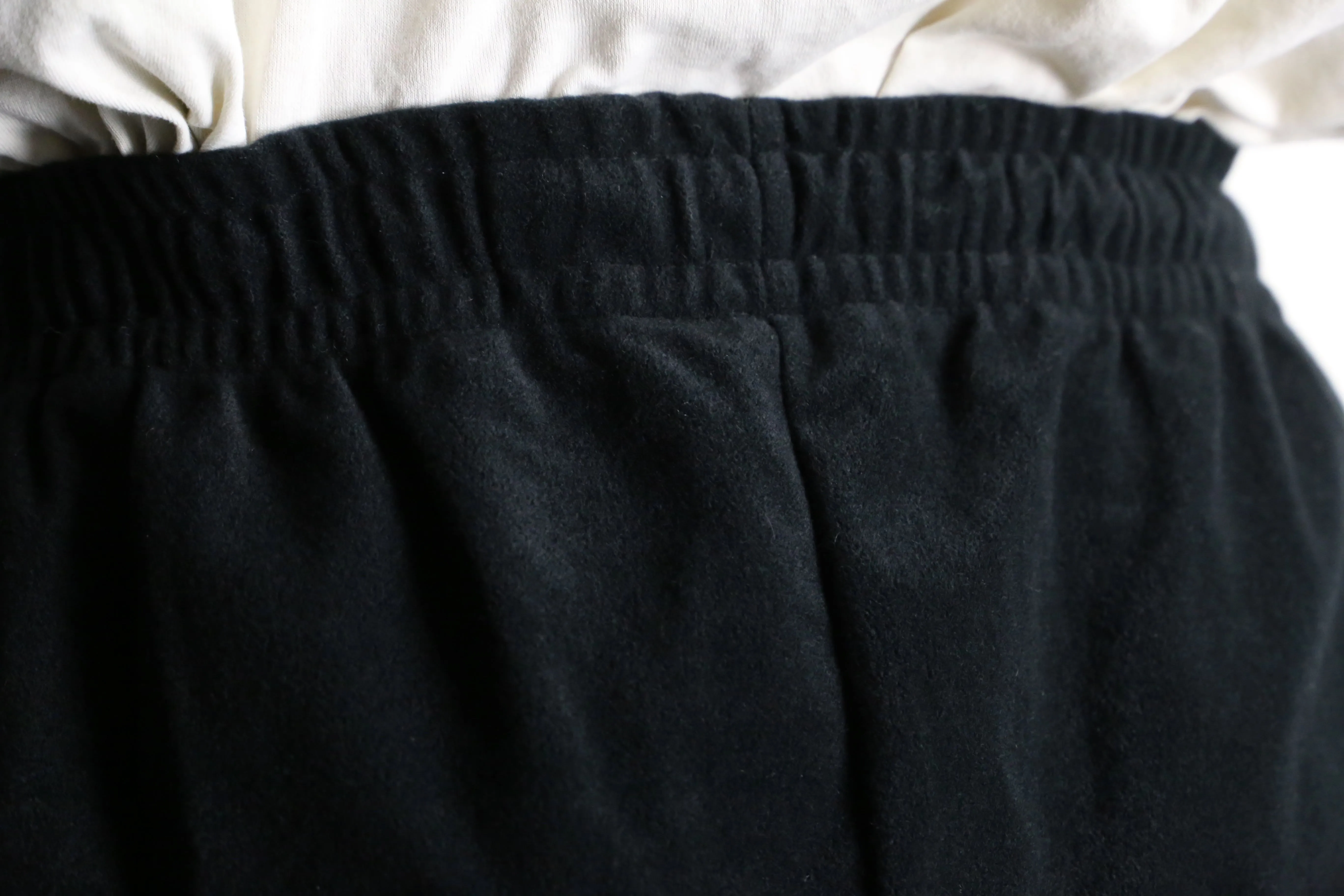 side line black easy pants