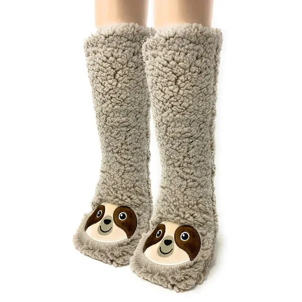 Sloth Slipper Socks