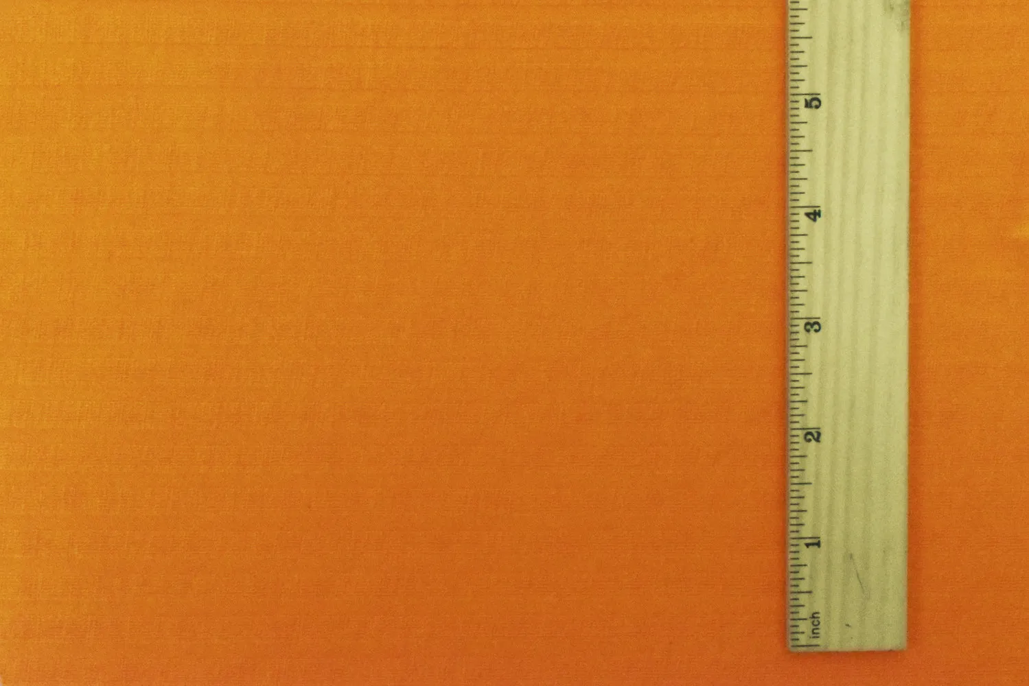 Sunny Orange Solid Stretch Rib Knit Fabric