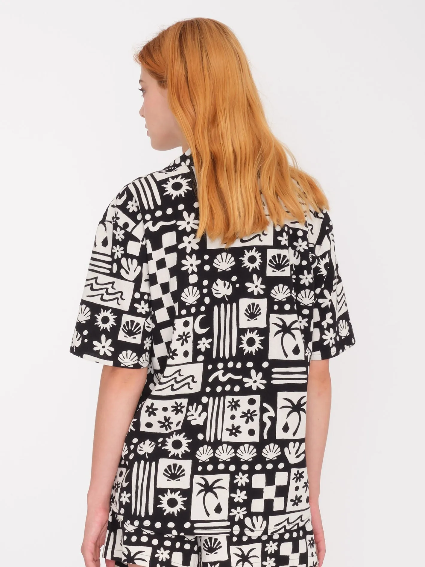 Sunny Wild Shirt - BLACK