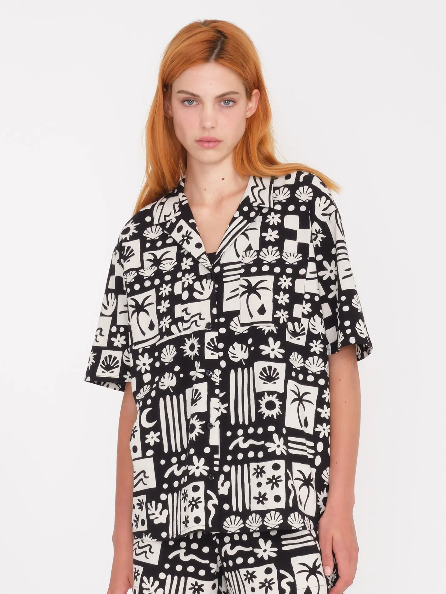 Sunny Wild Shirt - BLACK