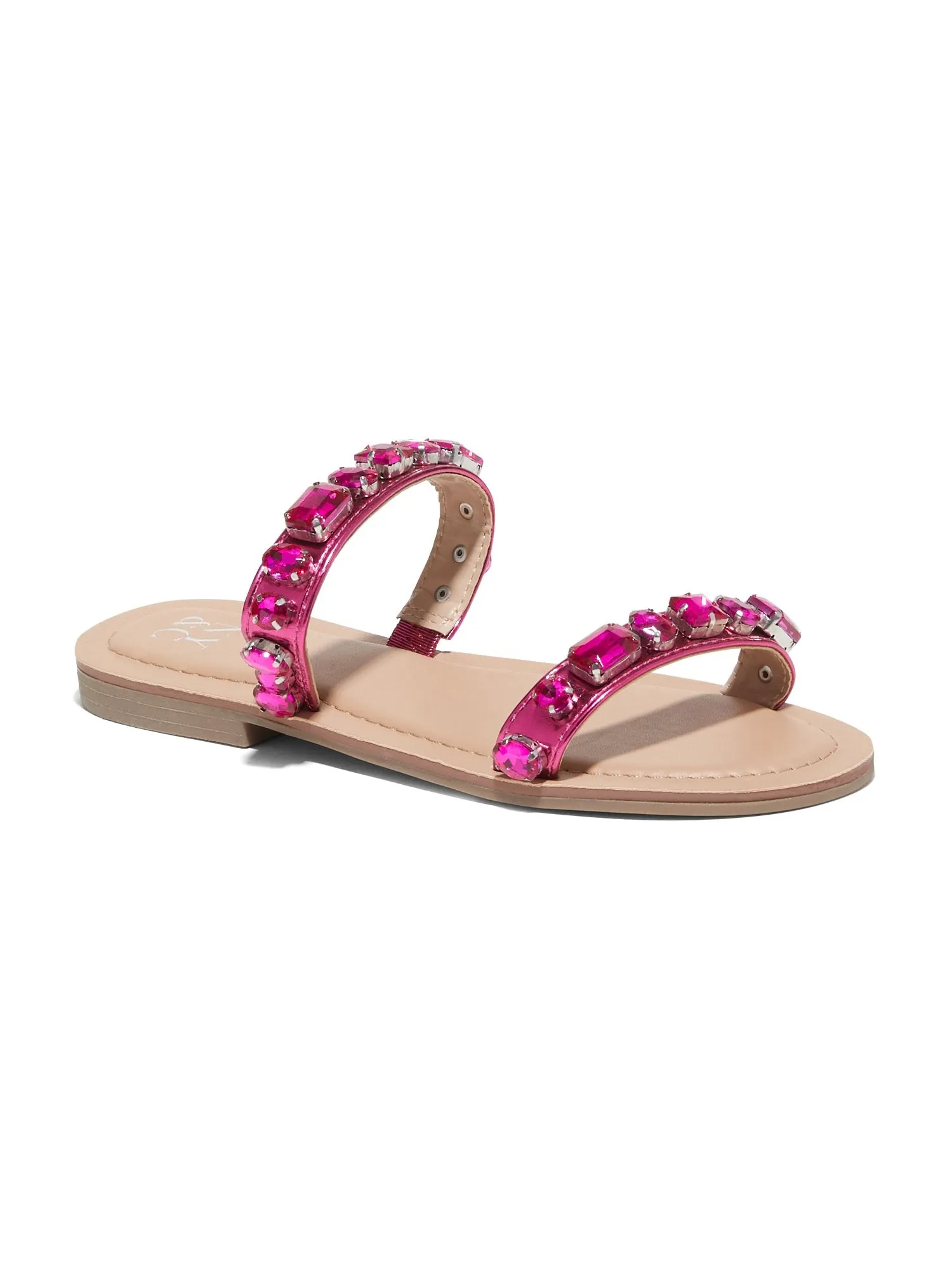 Two-Strap Jewel Slides