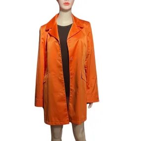 Vintage 1990s Bill Blass Satin Coat