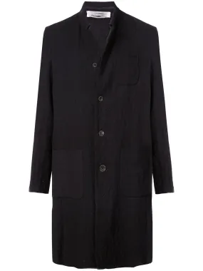 Washed Linen Canvas Work Coat